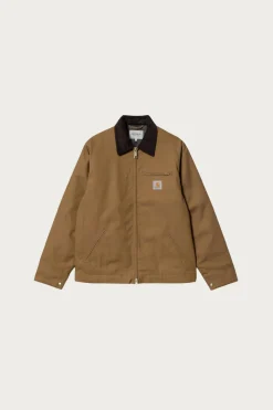 Coats, Jackets, And Vests<Carhartt Work In Progress Detroit Jacket - Hamilton Brown/Tobacco Rinsed