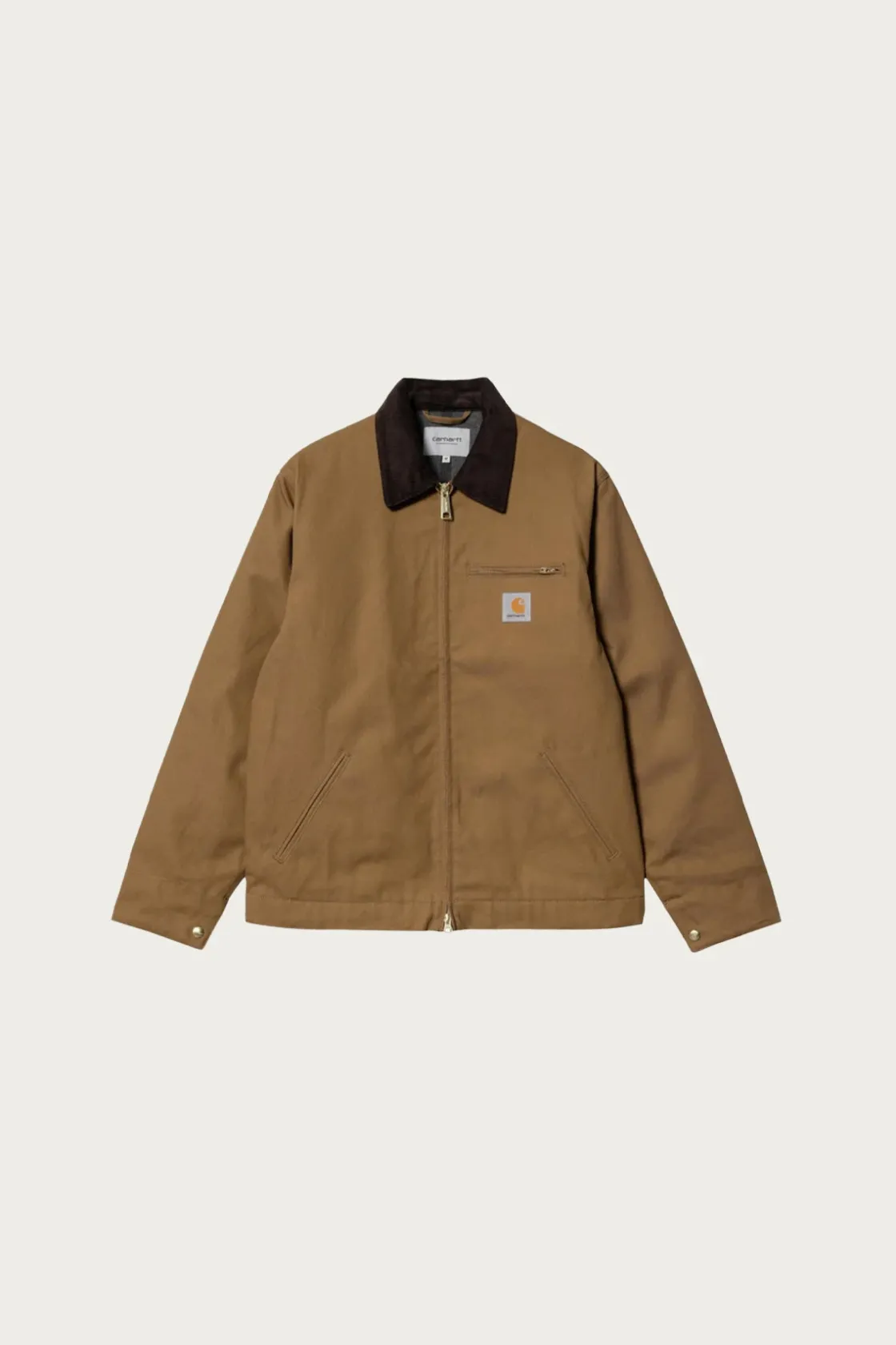 Coats, Jackets, And Vests<Carhartt Work In Progress Detroit Jacket - Hamilton Brown/Tobacco Rinsed