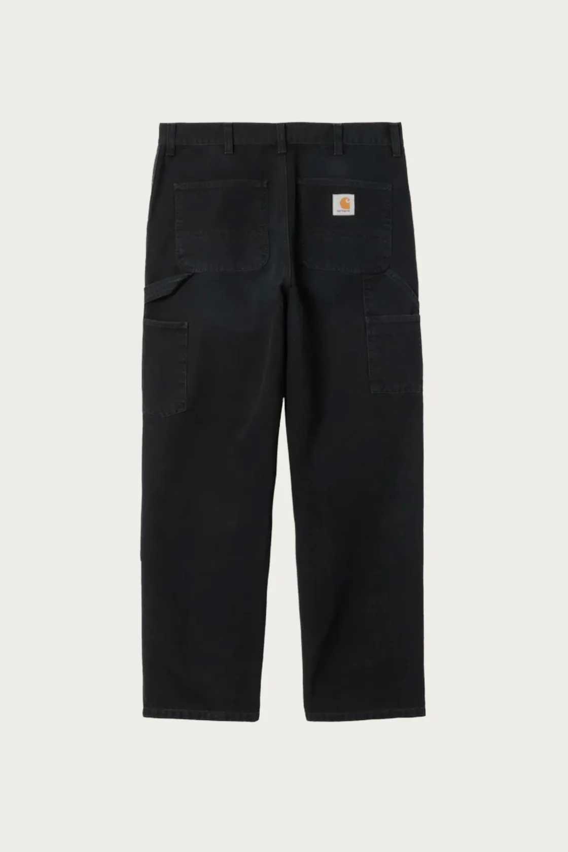 Pants<Carhartt Work In Progress Double Knee Pant - Black Stone Canvas