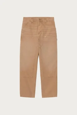 Pants<Carhartt Work In Progress Double Knee Pant - Hamilton Brown Stone Canvas