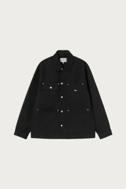 Coats, Jackets, And Vests<Carhartt Work In Progress Drewe Chore Coat - Black Rinsed