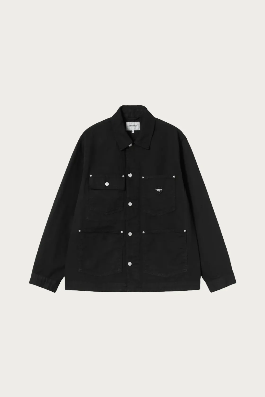 Coats, Jackets, And Vests<Carhartt Work In Progress Drewe Chore Coat - Black Rinsed