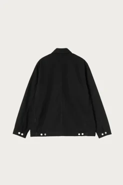 Coats, Jackets, And Vests<Carhartt Work In Progress Drewe Chore Coat - Black Rinsed