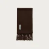 Accessories<Our Legacy Estate Scarf - Espresso Double Wool