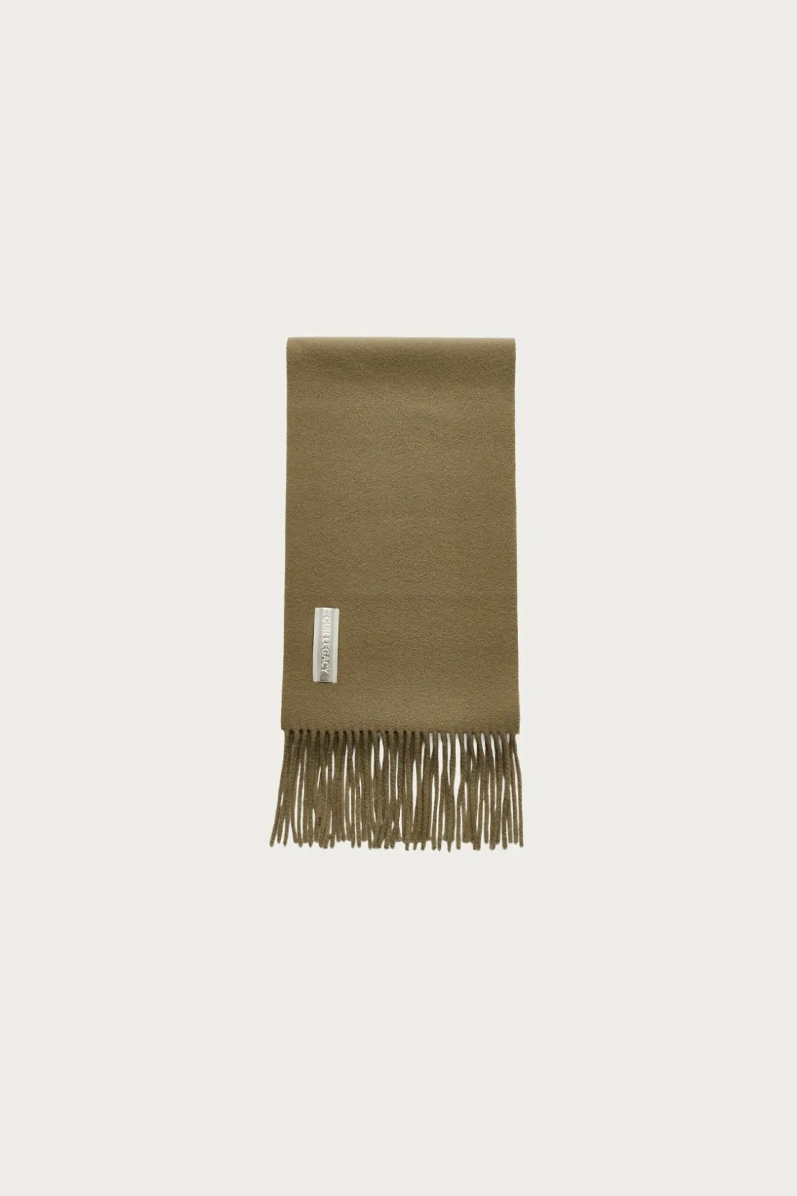 Accessories<Our Legacy Estate Scarf - Olive Double Wool