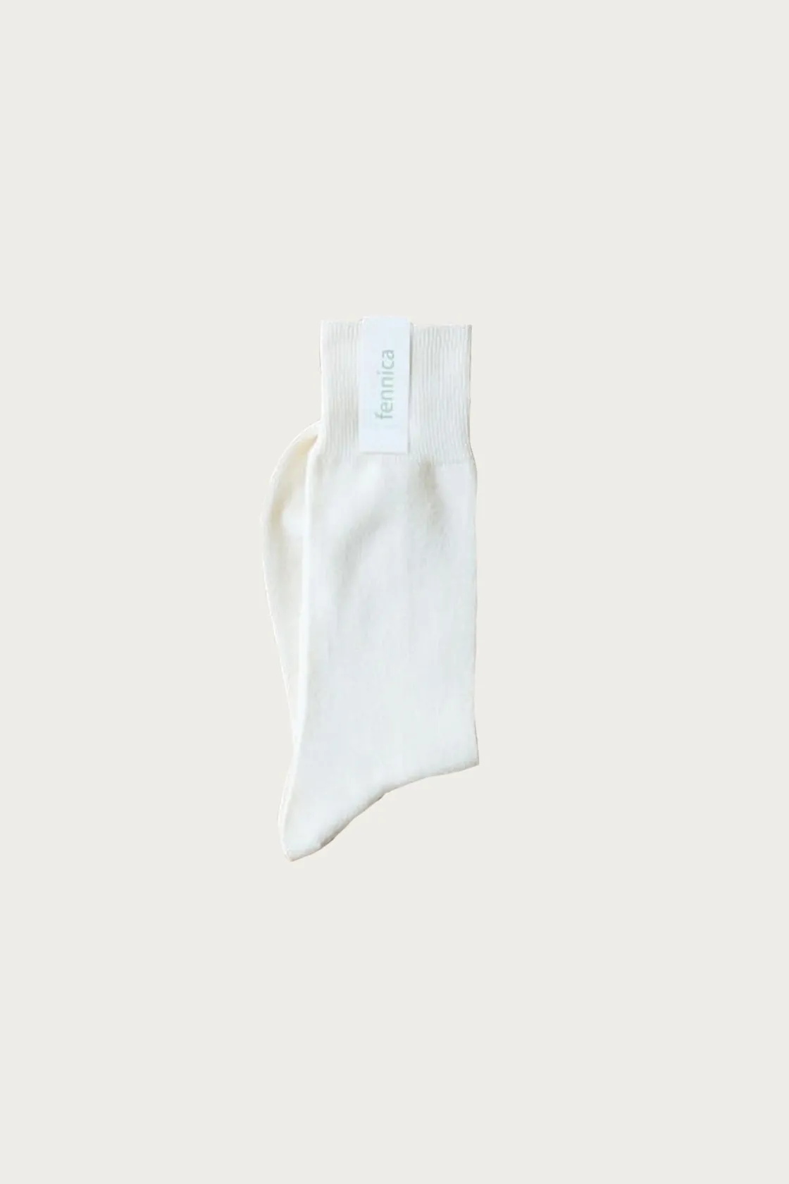 Accessories<Beams Japan fennica Paper Mix Socks - Off White