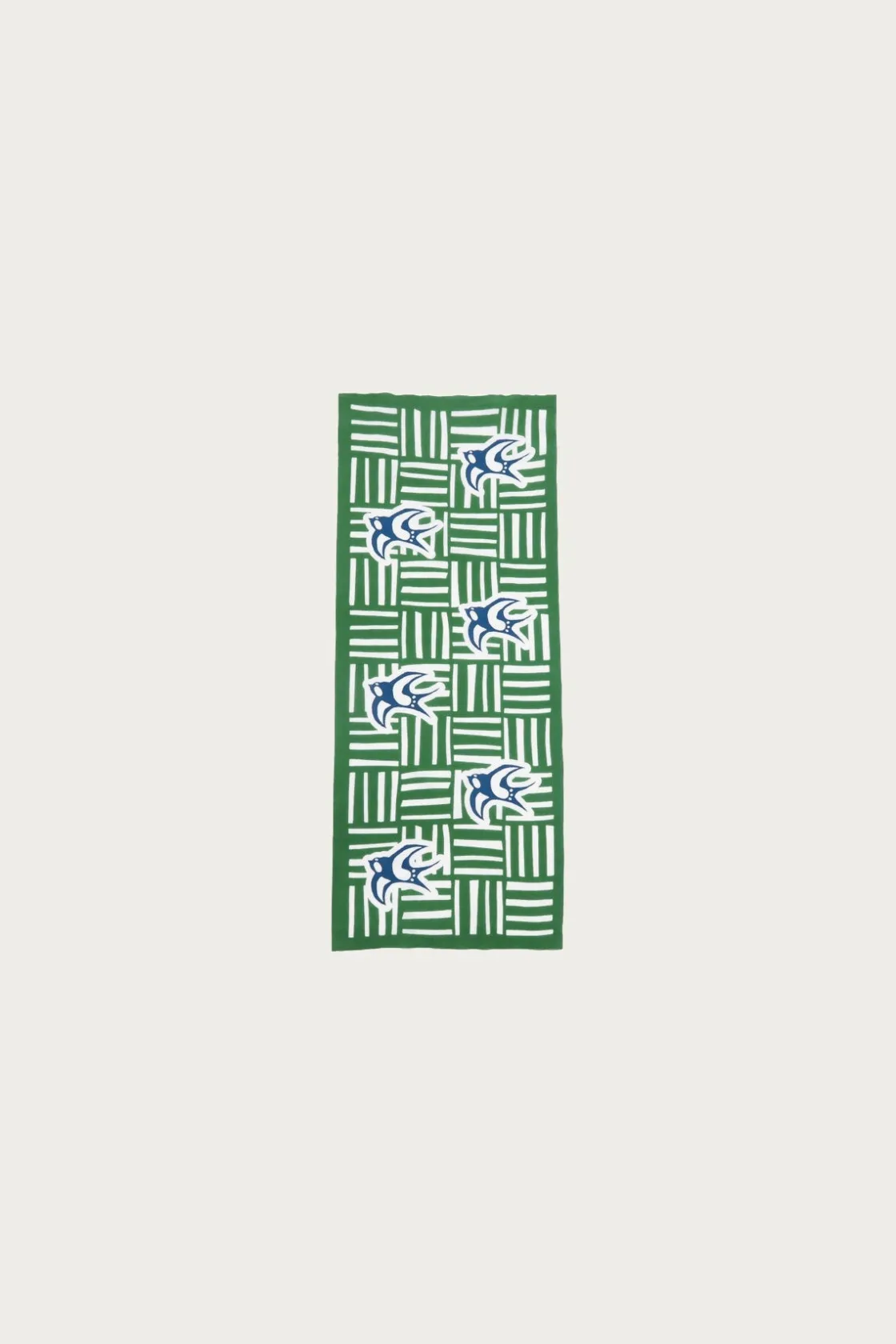 Accessories<Beams Japan fennica Swallow Handkerchief - Green