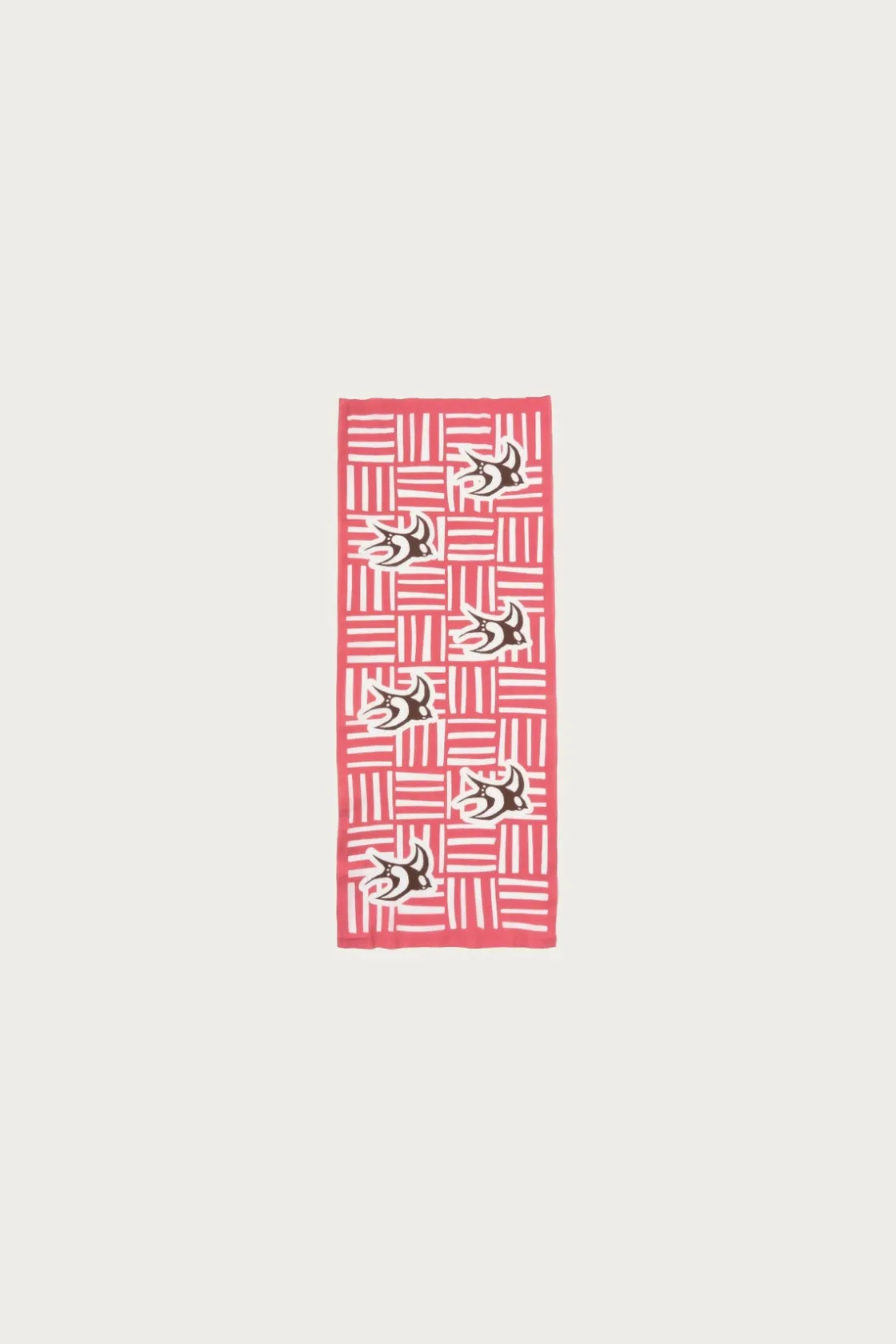 Accessories<Beams Japan fennica Swallow Handkerchief - Red