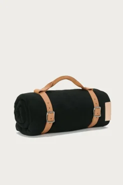 Homegoods<Hender Scheme Fleece Blanket L - Black