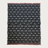 Accessories<Kapital Fulling Wool Blanket SPEAKEASY (Colorful) - Charcoal