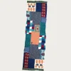 Accessories<Kapital Fulling Wool Scarf VILLAGE GABBEH - Turquoise