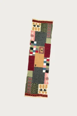 Accessories<Kapital Fulling Wool Scarf VILLAGE GABBEH - Red