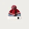Accessories<Kapital 3G Wool Cable Knit Cap - Engine Red