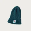 Accessories<Kapital 5G Wool Knit Cap - Turquoise
