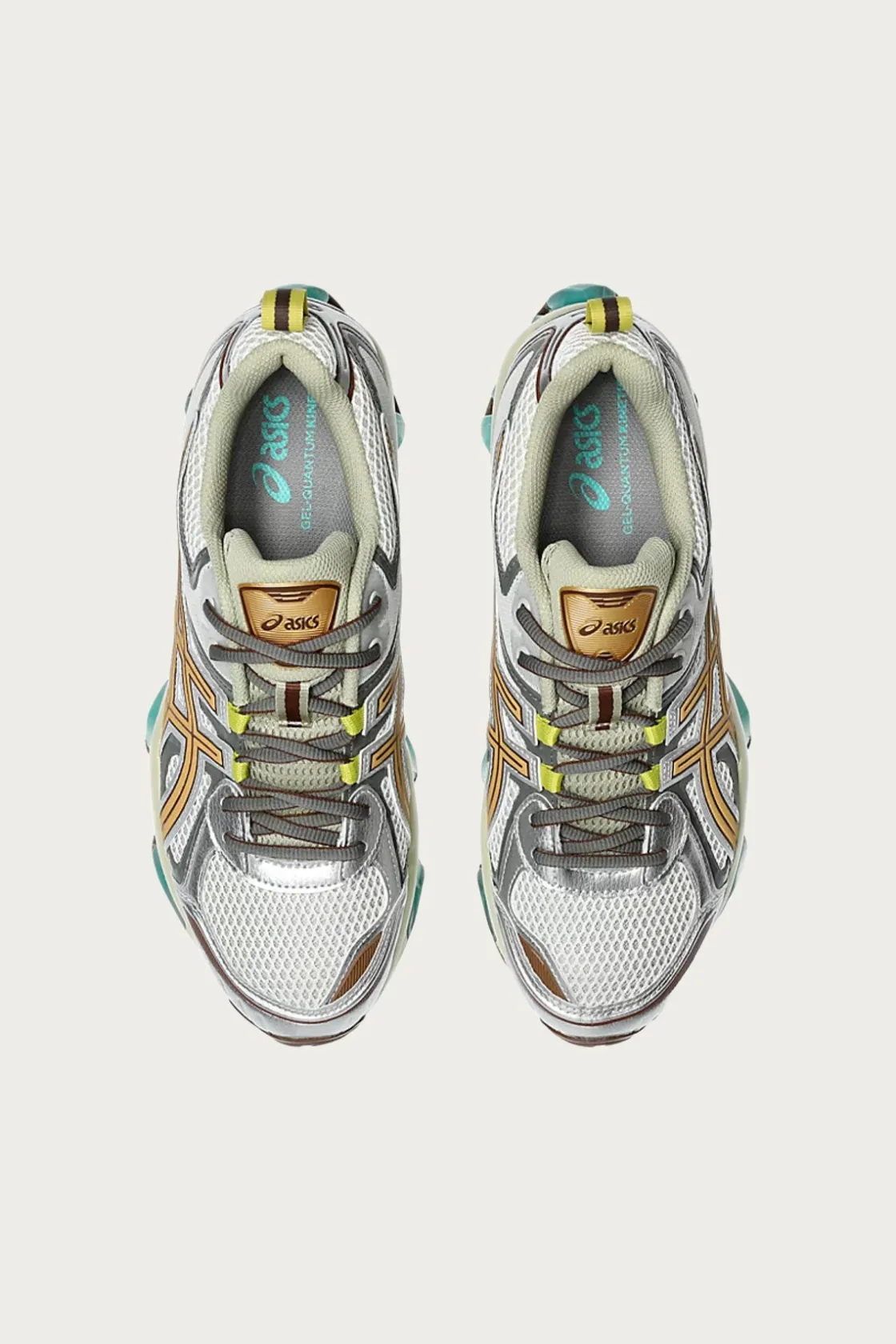 Footwear<ASICS Gel-Quantum Kinetic - White/Khaki