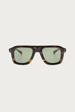 Eyewear|Accessories<Native Sons Eyewear Gleeson - Gasoline/Green