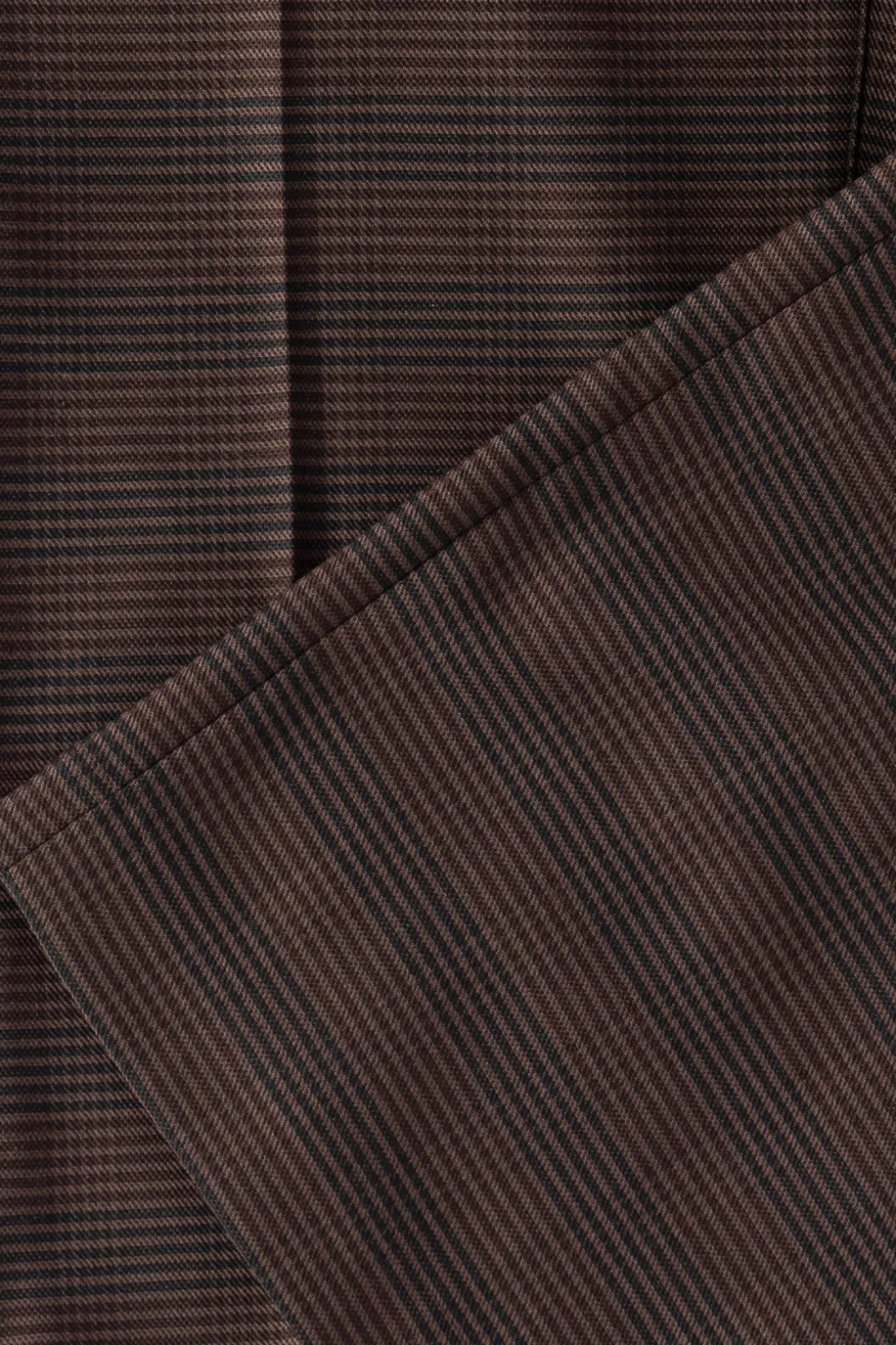 Pants<MM6 Maison Margiela Glen Plaid Easy Trousers - Brown/Black