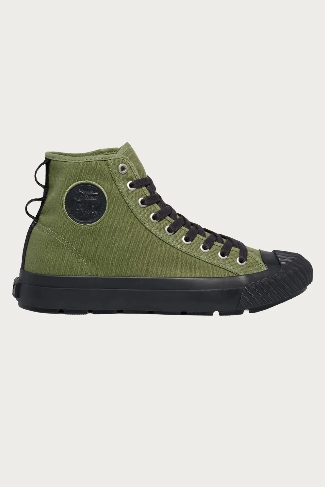 Footwear<P.F. Flyers Grounder Hi - Olive Green
