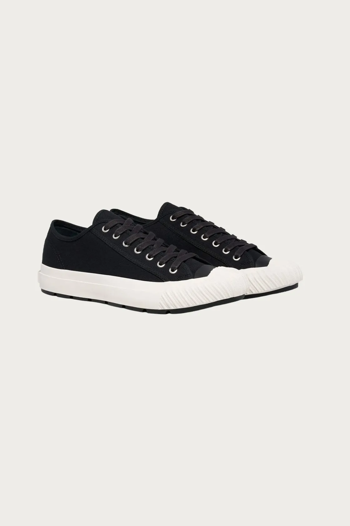 Footwear<P.F. Flyers Grounder Lo - Black/Sea Salt