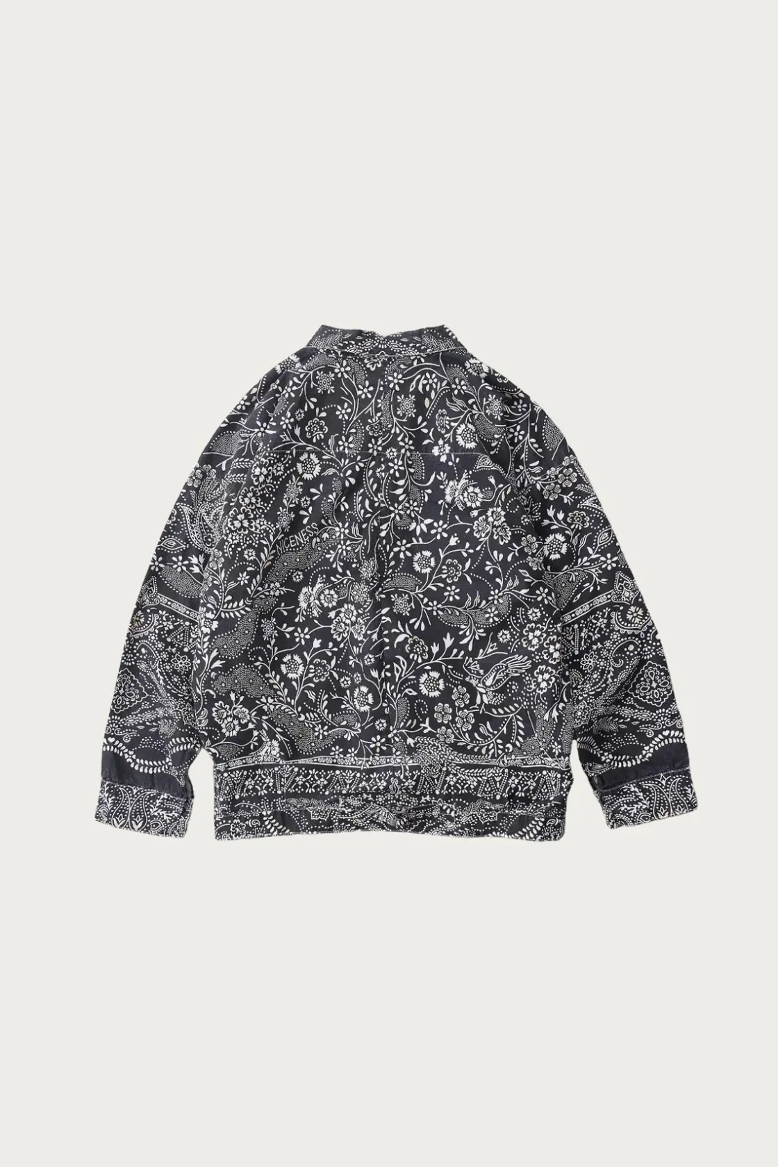 Coats, Jackets, And Vests<Niceness Gyan Bandana Trucker Jacket - Black