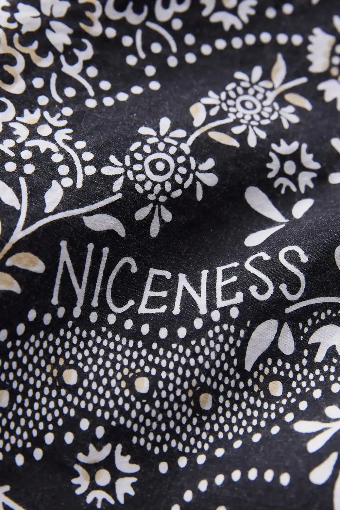 Coats, Jackets, And Vests<Niceness Gyan Bandana Trucker Jacket - Black