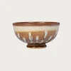 Homegoods<Beams Japan Hamadagama x fennica Ceramic Bowl - Olive/White Lines