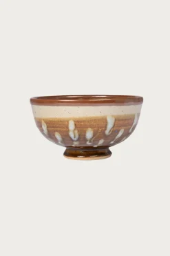 Homegoods<Beams Japan Hamadagama x fennica Ceramic Bowl - Olive/White Lines