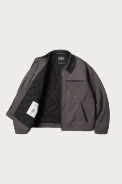 Coats, Jackets, And Vests<FrizmWORKS Heavy Canvas Destroyed Work Jacket - Mud