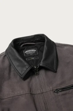 Coats, Jackets, And Vests<FrizmWORKS Heavy Canvas Destroyed Work Jacket - Mud