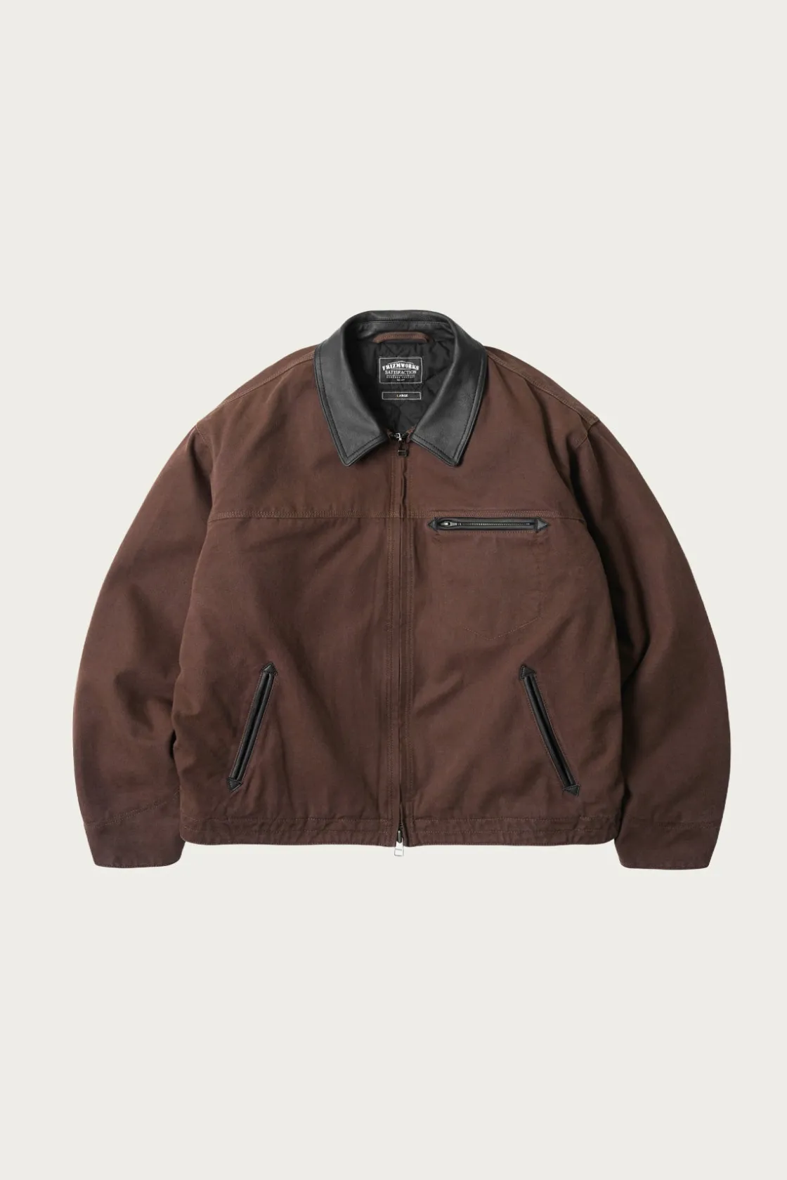 Coats, Jackets, And Vests<FrizmWORKS Heavy Canvas Destroyed Work Jacket - Brown