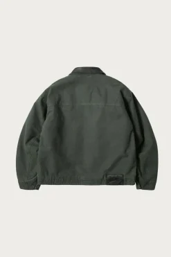Coats, Jackets, And Vests<FrizmWORKS Heavy Canvas Destroyed Work Jacket - Olive