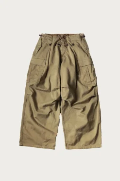Pants<Kapital Heavy Drill Cotton JUMBO Cargo Pants - Beige