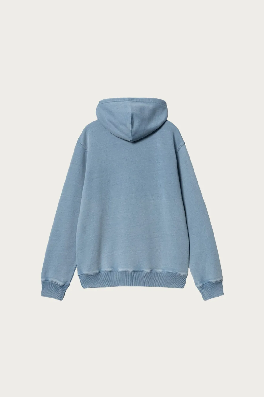 Tees And Sweats<Carhartt Work In Progress Hooded Ingo Sweat - Light Blue Garment Dyed