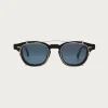 Eyewear|Accessories<Shady Character Eyewear James Dean Clip Set - Arnie - Black/Blue Clip