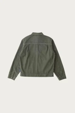 Coats, Jackets, And Vests<Gramicci Japanese Slub Denim Jacket - Dark Sage