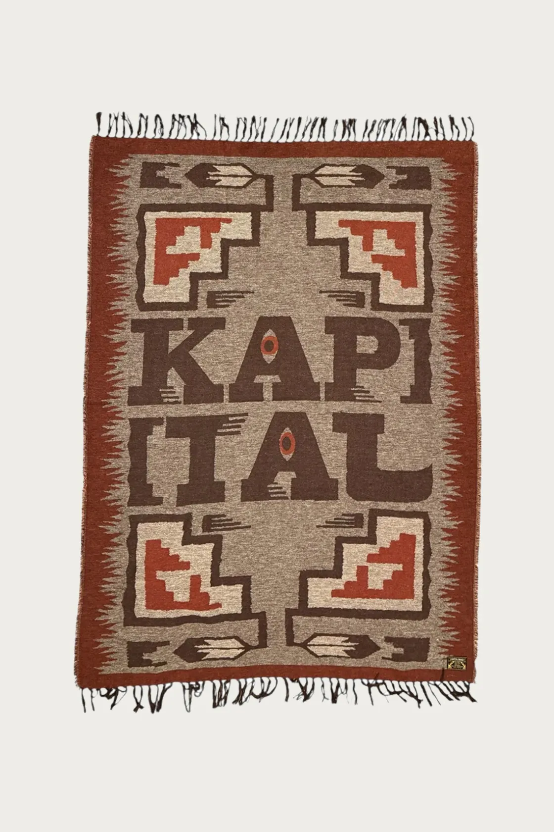 Accessories<Kapital SPEAKEASY Blanket - Red