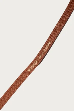 Accessories<Niceness L. Days T-Bar & Leather Strap - Long - Brown