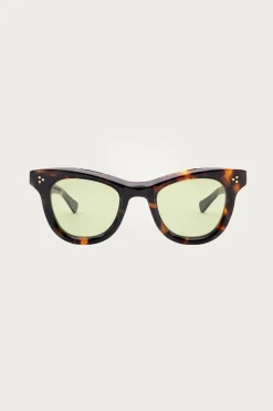 Eyewear|Accessories<Max Pittion Le Chat - Dark Tortoise/GN-30 Green AR