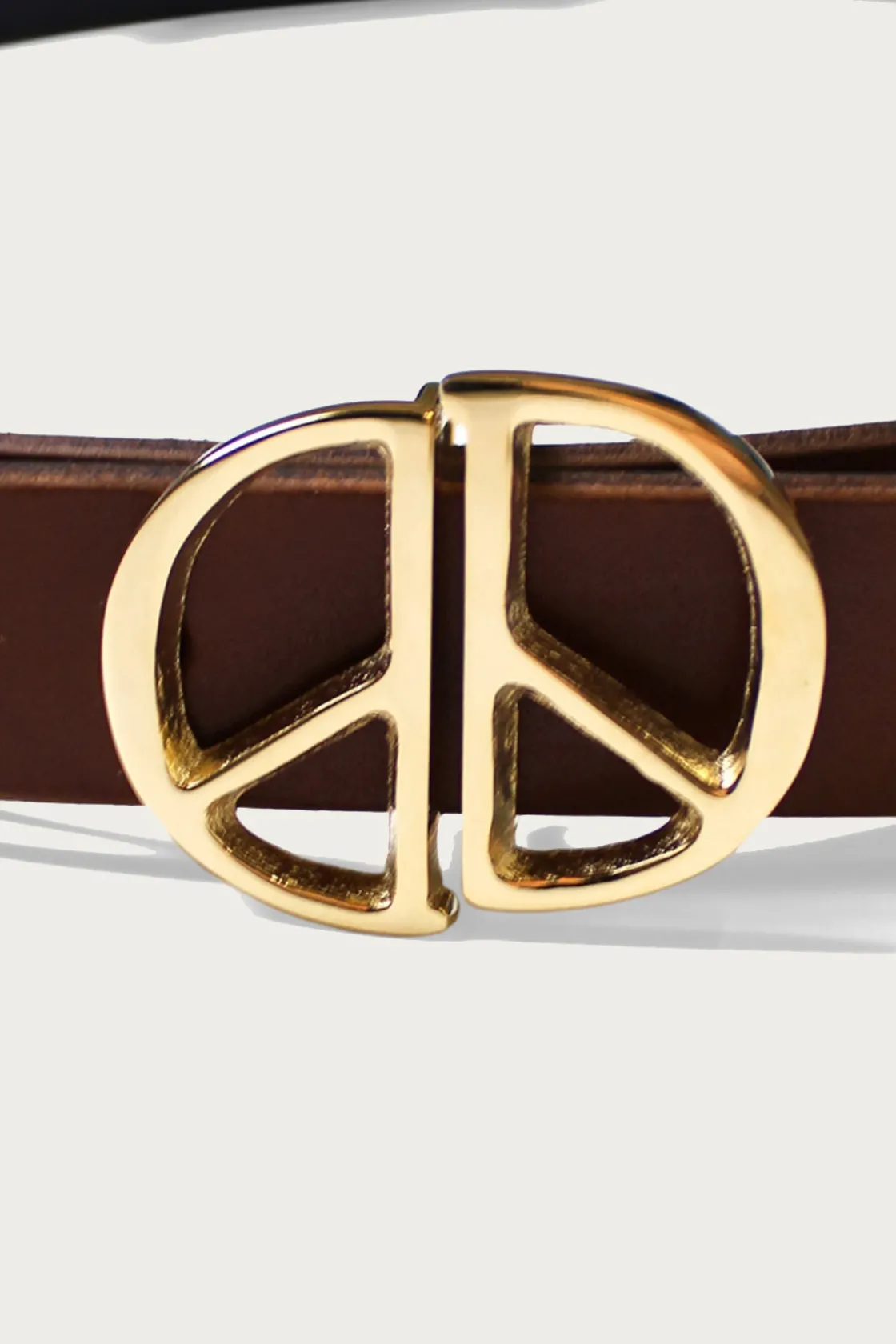 Accessories<Kapital Leather DD Buckle Belt - Brown