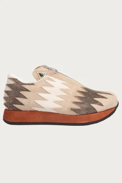 Footwear<Kapital Leather NAVAJO Spallow Sneaker - Beige