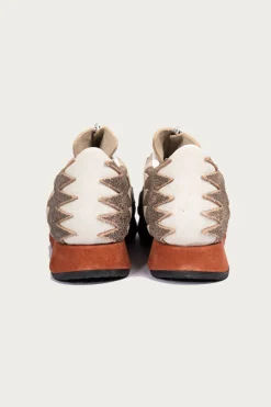Footwear<Kapital Leather NAVAJO Spallow Sneaker - Beige