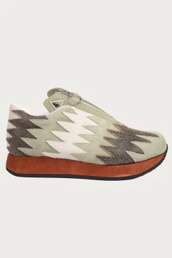 Footwear<Kapital Leather NAVAJO Spallow Sneaker - Mint