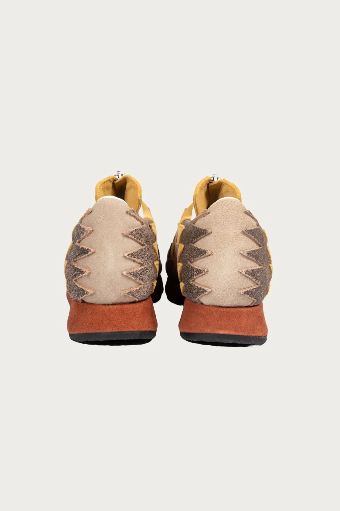 Footwear<Kapital Leather NAVAJO Spallow Sneaker - Mustard