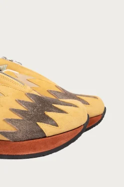Footwear<Kapital Leather NAVAJO Spallow Sneaker - Mustard