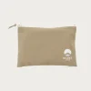 Accessories<Beams Japan Logo Flat Pouch A5 - Beige
