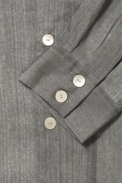 Shirts<Taiga Takahashi Lot. 108 50S Italian Collar Shirt - Hand Drawn Sumi