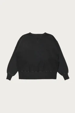 Sweaters<Taiga Takahashi Lot. 603 Sweatshirt - Sumi Dyed Black