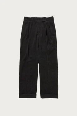 Pants<Taiga Takahashi Lot. 201 Work Trousers - Melange Charcoal