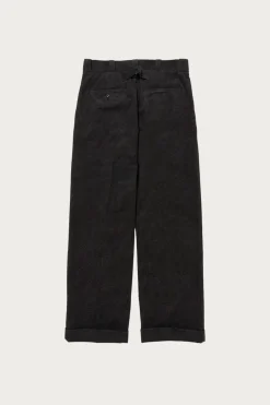 Pants<Taiga Takahashi Lot. 201 Work Trousers - Melange Charcoal