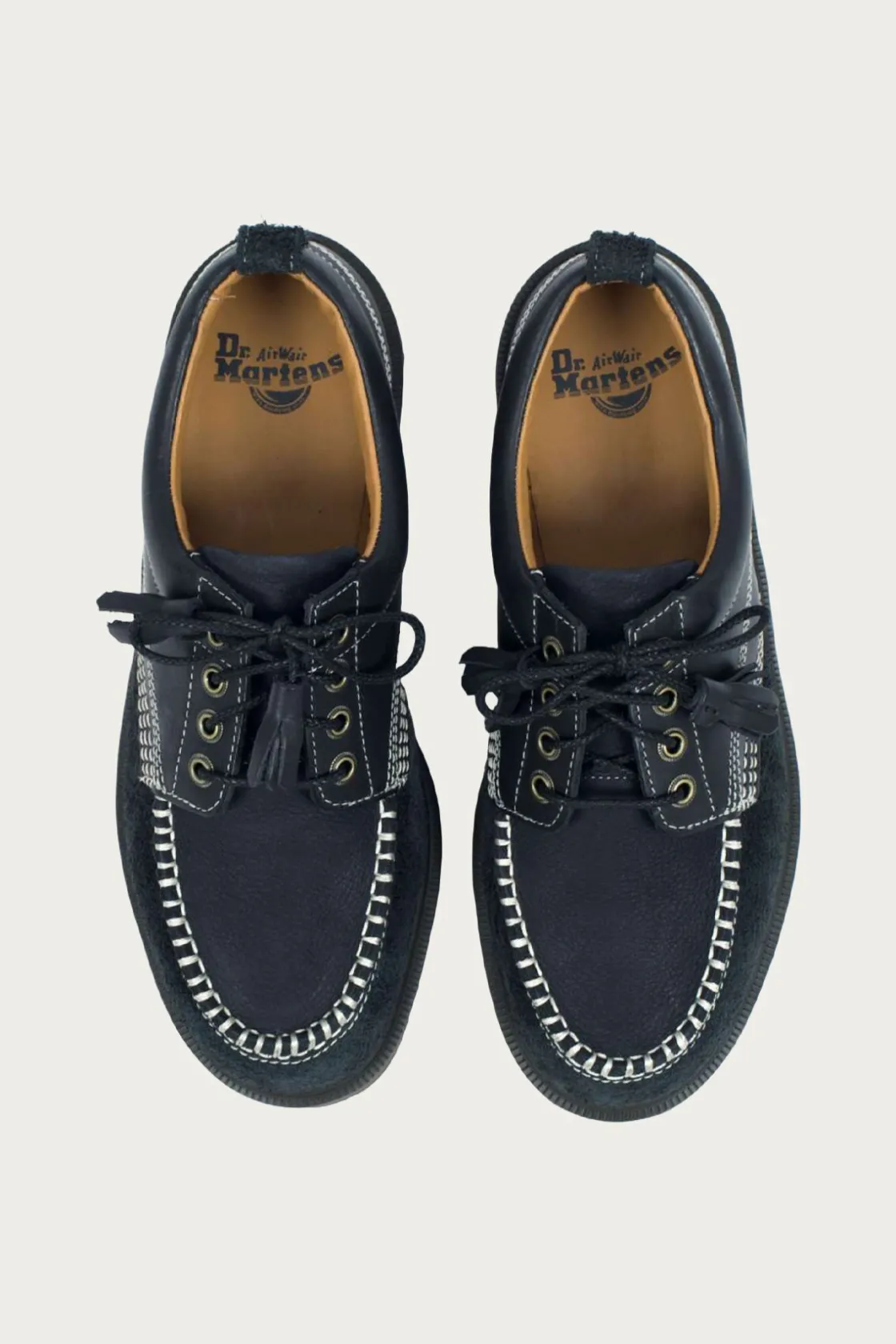 Footwear<Dr. Martens Lowell - Kinsley Tumble Buttersoft/Hairy Suede Black